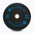 Olympijský bumper kotúč Sveltus Training Olympic Disc 20 kg black