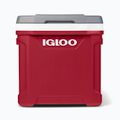 Cestovná chladnička Igloo Latitude 60 Roller 56 l industrial red/ meteorite