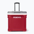 Cestovná chladnička Igloo Latitude 60 Roller 56 l industrial red/ meteorite 2