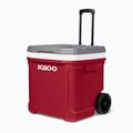 Cestovná chladnička Igloo Latitude 60 Roller 56 l industrial red/ meteorite 4