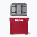 Cestovná chladnička Igloo Latitude 60 Roller 56 l industrial red/ meteorite 11