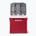 Cestovná chladnička Igloo Latitude 60 Roller 56 l industrial red/ meteorite 14