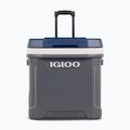 Cestovná chladnička Igloo Maxcold Latitude 62 Qt Roller 59 l carbonite/ aegean sea