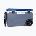 Cestovná chladnička Igloo Maxcold Latitude 90 Qt Roller 85 l carbonite/aegean sea 3