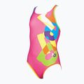Detské jednodielne plavky arena Patch One Piece L pink 2A787 6