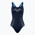 Dámske jednodielne plavky arena Isla One Piece navy blue 66