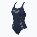 Dámske jednodielne plavky arena Isla One Piece navy blue 66 4