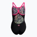 Dámske jednodielne plavky arena Reticulum One Piece black 83/59 2