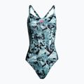 Dámske jednodielne plavky arena Glitch One Piece blue 441/59