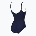 Dámske jednodielne plavky arena Amber Wing Back One Piece navy blue 126 5