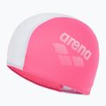 Detská plavecká čiapka arena Polyester II biela a ružová 002468/910 2