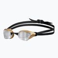 Plavecké okuliare Arena Cobra Core Swipe Mirror black/gold 003251/530