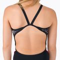 Detské jednodielne plavky arena Kitties Super Fly Back One Piece 501 black and white 003822 5