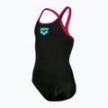 Arena Biglogo Swim Pro Back One Piece Detské plavky Black 1332/595 4