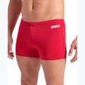 Pánske plavecké boxerky arena Team Swim Short Solid red/white 7
