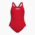 Detský jednocdielny plavkový úbor arena Team Swim Pro Solid red/white