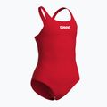 Detský jednocdielny plavkový úbor arena Team Swim Pro Solid red/white 3