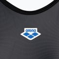 Dámske jednodielne plavky arena Icons Fast Back Panel sivé 543/551 3