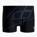 Detské plavky arena Swim Short Logo čierne 5549/58