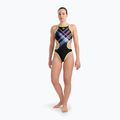 Dámske jednodielne plavky Arena Tech One Back Placement black and colour 5561 4