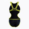 Dámske jednodielne plavky Arena Tech One Back Placement black and colour 5561 2