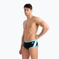 Pánske plavkové boxerky arena Icons Swim Low Waist Short Logo čierne 5656