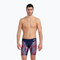 Pánske plavky arena Swim Jammer Marbled tmavomodré 5785/74 6