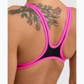 Dámske jednodielne plavky arena One Biglogo One Piece black/fluo pink 5