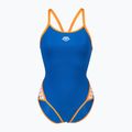Dámske jednodielne plavky arena Icons Super Fly Back Solid blue/orange 005036/751