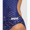 Dámske jednodielne plavky arena Kikko Pro Challenge Back navy/navy multi 7