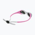 Detské plavecké okuliare arena Spider r pink/grey/pink 3