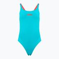 Dámske jednodielne plavky arena Team Swim Tech Solid blue 4763/84