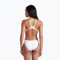 Dámske jednodielne plavky Arena One Biglogo One Piece white/gold 8