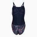 Dámske jednodielne plavky arena Kikko Pro Swimsuit Challenge Back navy/team redwhiteblue 2