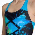 Detské jednodielne plavky arena Multi Pixels New Swim Pro Back black/turquoise 5