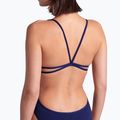 Dámske jednodielne plavky arena Lace Back Solid navy/white 8