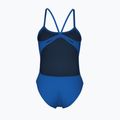 Dámske jednodielne plavky arena Lace Back Solid royal/white 2