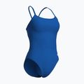 Dámske jednodielne plavky arena Lace Back Solid royal/white 3