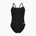 Dámske jednodielne plavky arena Lace Back Solid black/white