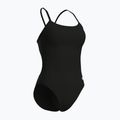 Dámske jednodielne plavky arena Lace Back Solid black/white 3