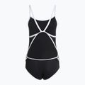 Dámske jednodielne plavky arena Icons Super Fly Back Solid black / white 2