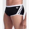 Pánske plavecké nohavičky arena Icons Swim Low Waist Short Solid black/white 7