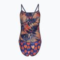 Dámske jednodielne plavky arena Reversible Swimsuit Challenge Back navy/multi 6