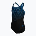 Detské jednodielne plavky arena Kikko V Swim Pro Back black/blue china 2