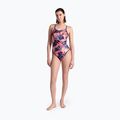 Dámske jednodielne plavky arena Reversible Swimsuit Challenge Back navy/multi 9