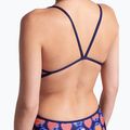 Dámske jednodielne plavky arena Reversible Swimsuit Challenge Back navy/multi 16