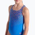 Detské jednodielne plavky arena Kikko V Swim Pro Back blue china/calypso coral 8