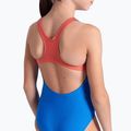 Detské jednodielne plavky arena Kikko V Swim Pro Back blue china/calypso coral 9