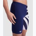 Pánske plavky arena Multi Stripes Swim Jammer navy/white multi 8
