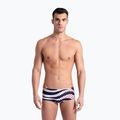 Pánske plavecké boxerky arena Multi Stripes Swim Low Waist Short navy multi 4